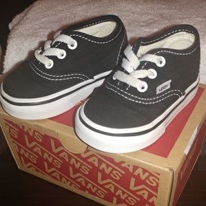 Black Authentic Vans
